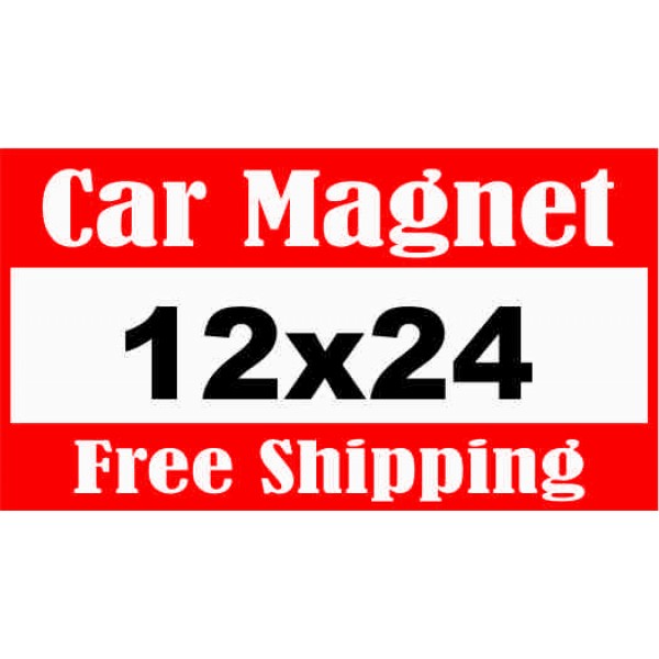 Car Magnets 12x24